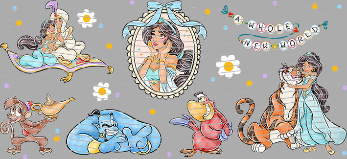 Aladdin Tiger Frame