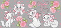 Marie Floral Bow