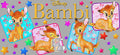 Bambi Gold Frame