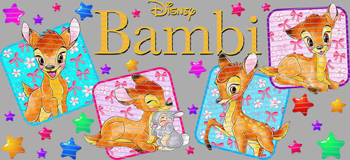 Bambi Gold Frame