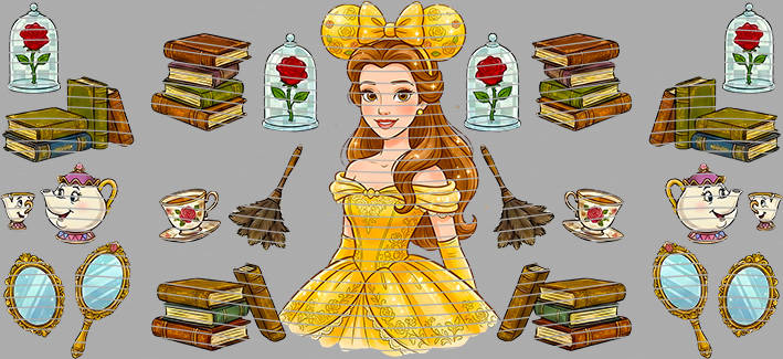 Belle Books Teacups