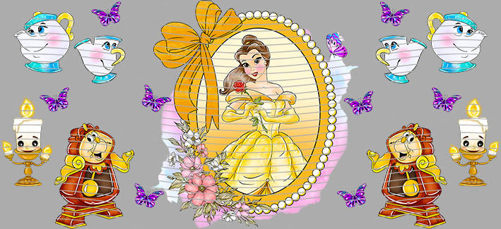 Belle Gold Frame