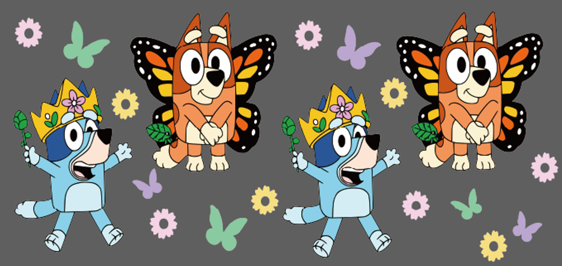 Bluey Butterfly Toss