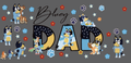 Bluey Dad Crew