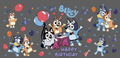 Bluey Party Time