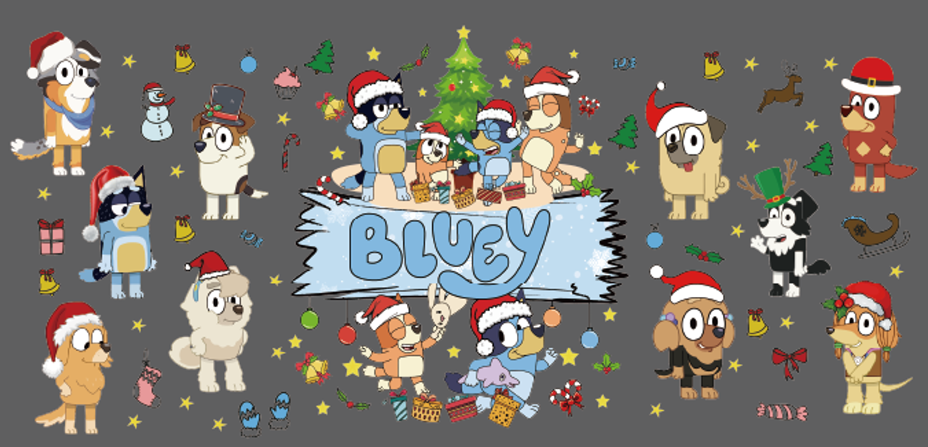 Bluey Snowy Christmas