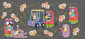 Bluey Daisy Truck