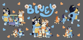Bluey Heart Toss