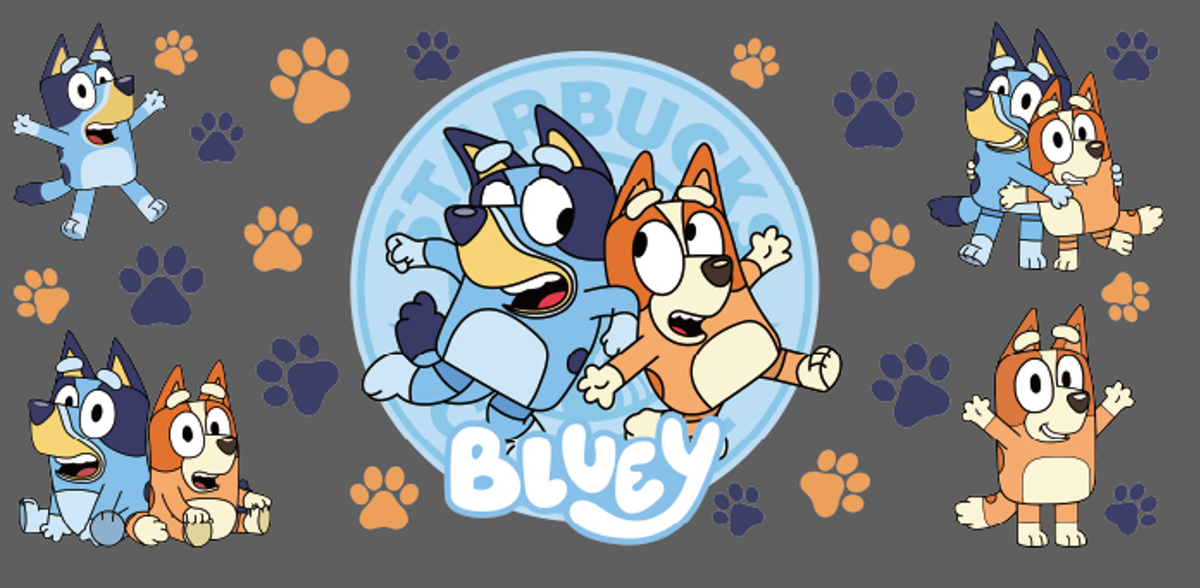 Bluey Paw Badge