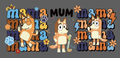 Bluey Mama Mix