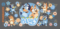 Bluey Bloom Latte