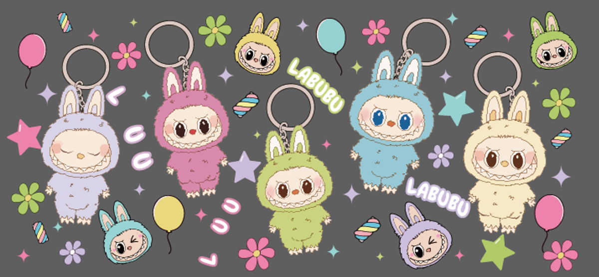 Bunny Keychain Charms