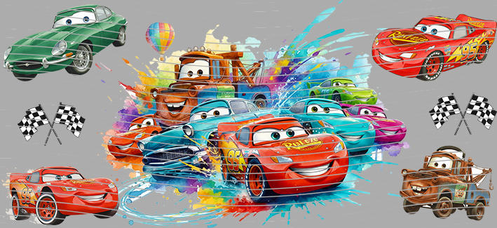 McQueen Paint Splash