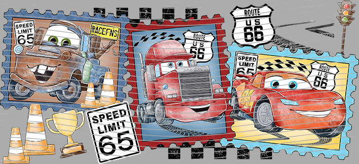 Route 66 Postage