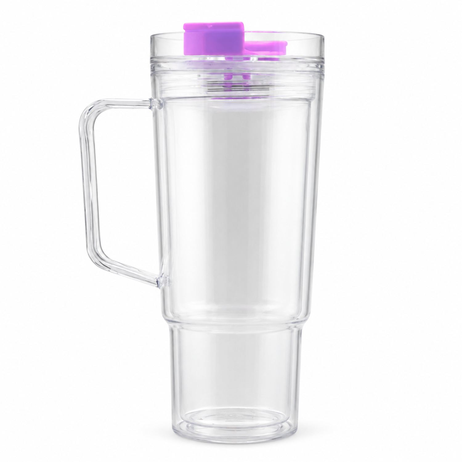 Cascade Handle Tumbler - Purple
