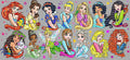 Princess Petal Row