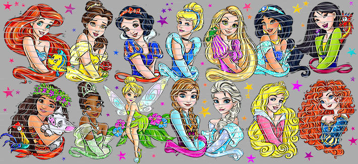 Princess Petal Row