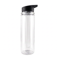 Flip-Top Sports Bottle - Large Black