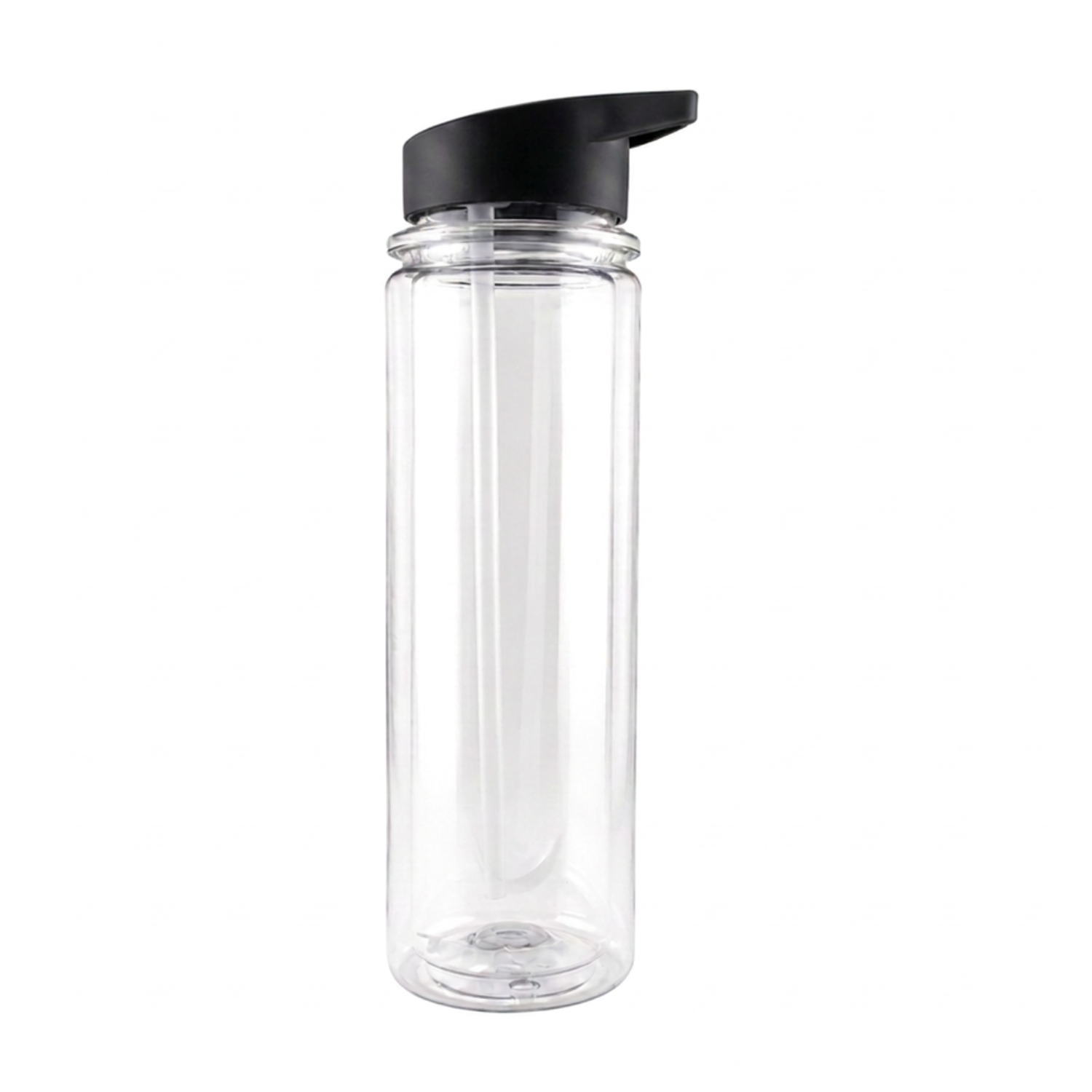 Flip-Top Sports Bottle - Large Black