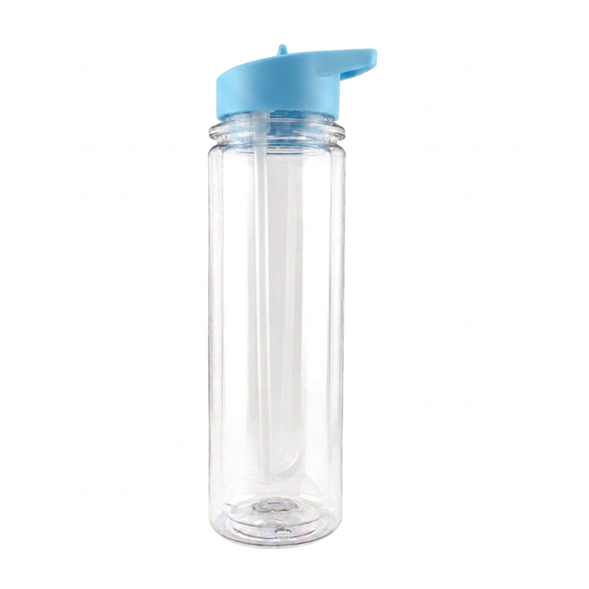 Flip-Top Sports Bottle - Large Blue