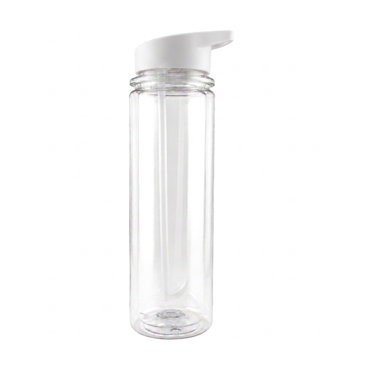 Flip-Top Sports Bottle - Large White
