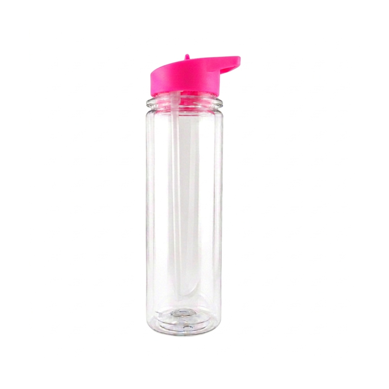 Flip-Top Sports Bottle - Small Pink