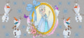 Elsa Blue Frame