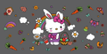 Kitty Easter Garden