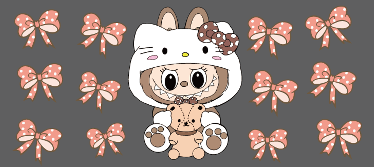 Kitty Bow Onesie