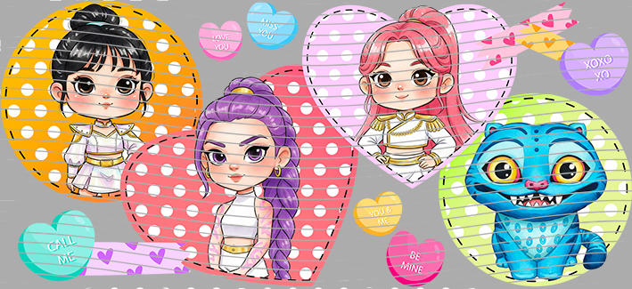 Huntrix Heart Toss