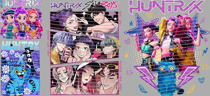 Huntrix Neon Glow