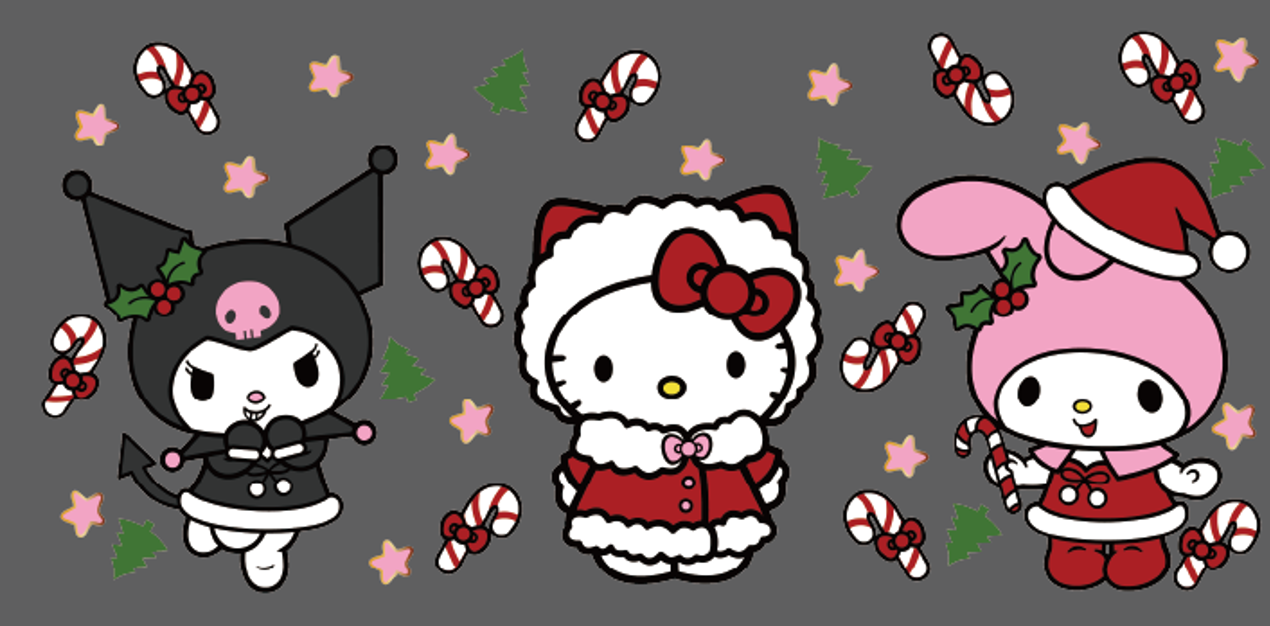 Sanrio Christmas Trio
