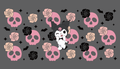 Kuromi Rose Skulls