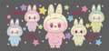 Labubu Bunny Squad