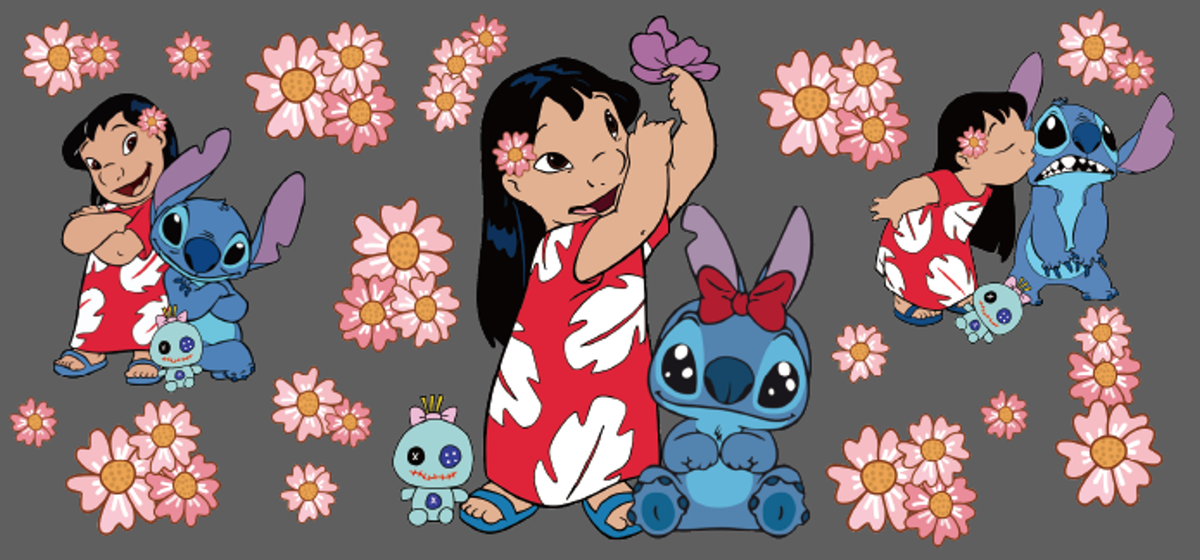 Stitch Floral Toss
