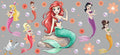 Mermaid Sisters Toss