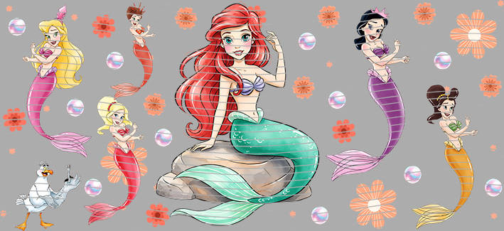 Mermaid Sisters Toss