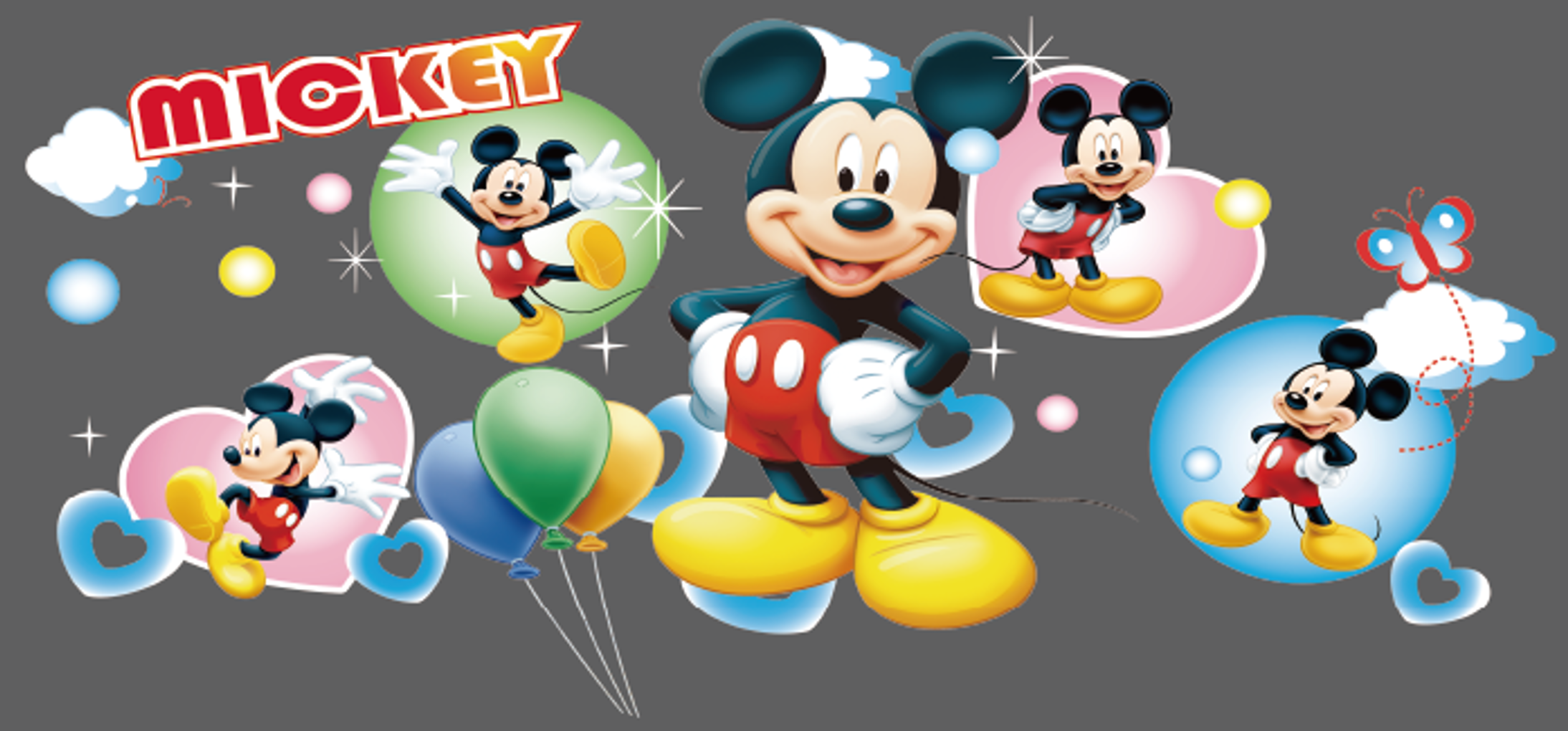 Mickey Bubble Balloons