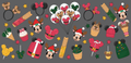 Mickey Christmas Cupcakes
