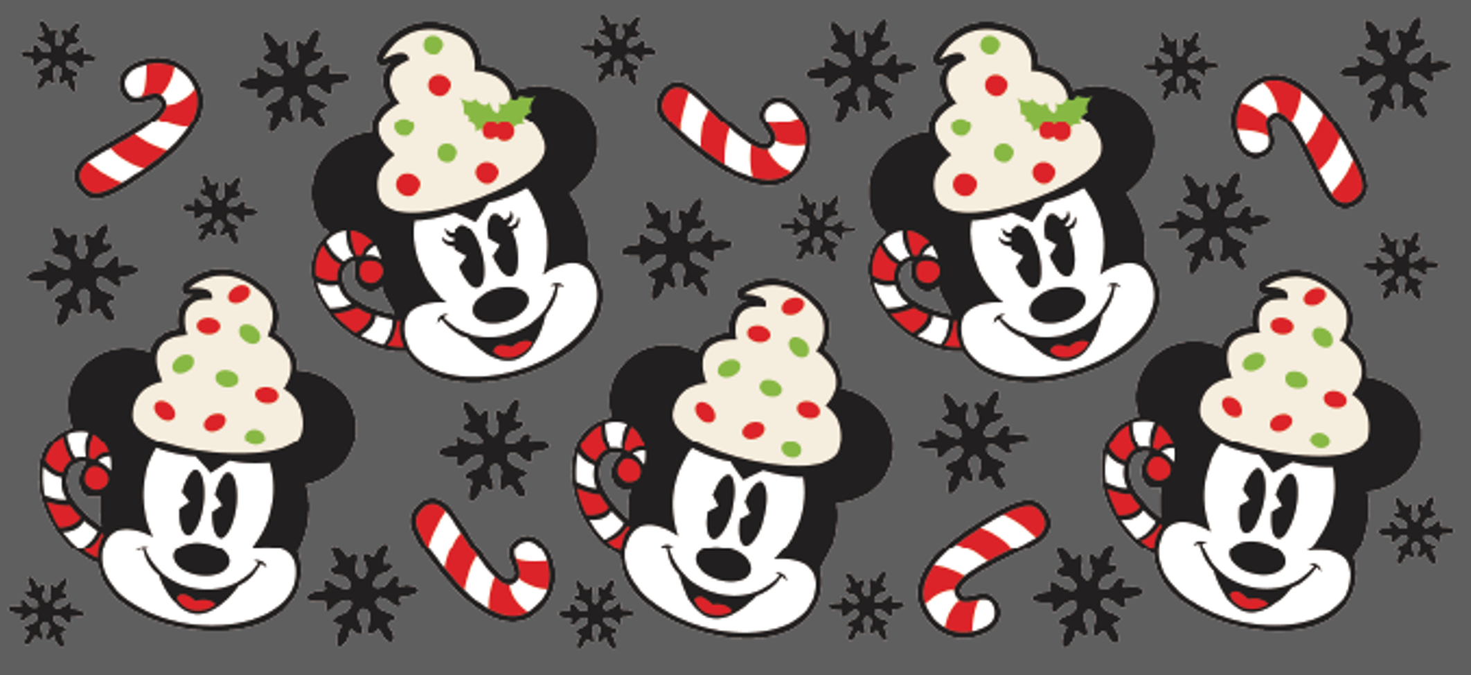 Mickey Candy Cane