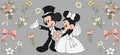 Mickey Wedding Bows