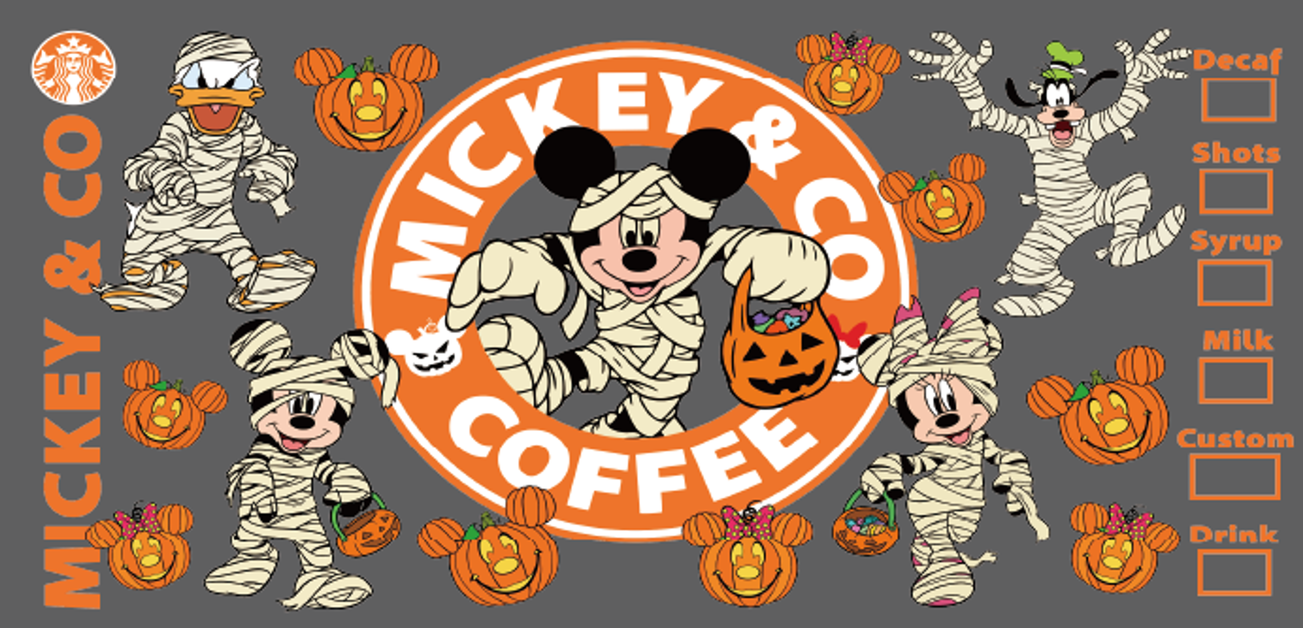 Mickey Mummy Coffee