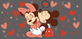 Minnie Mickey Kiss