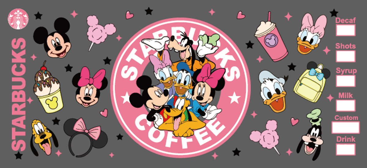 Minnie Mickey Latte