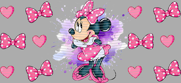Minnie Purple Splash
