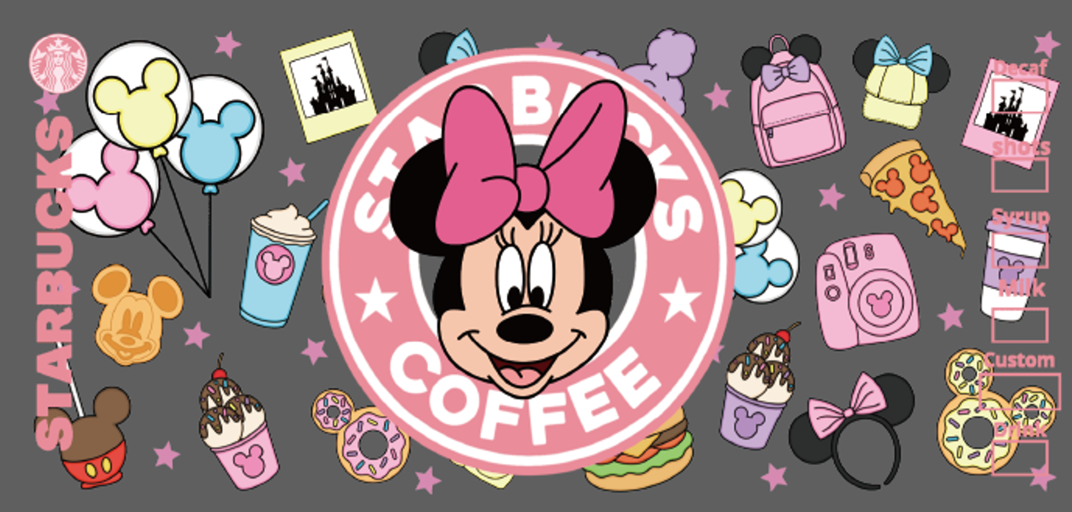 Minnie Shopping Latte