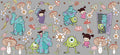 Boo Mushroom Toss