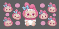 Melody Daisy Hearts