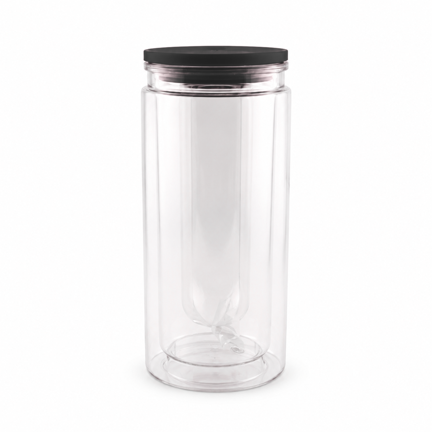 Nordic Glass-Style Cup - Black