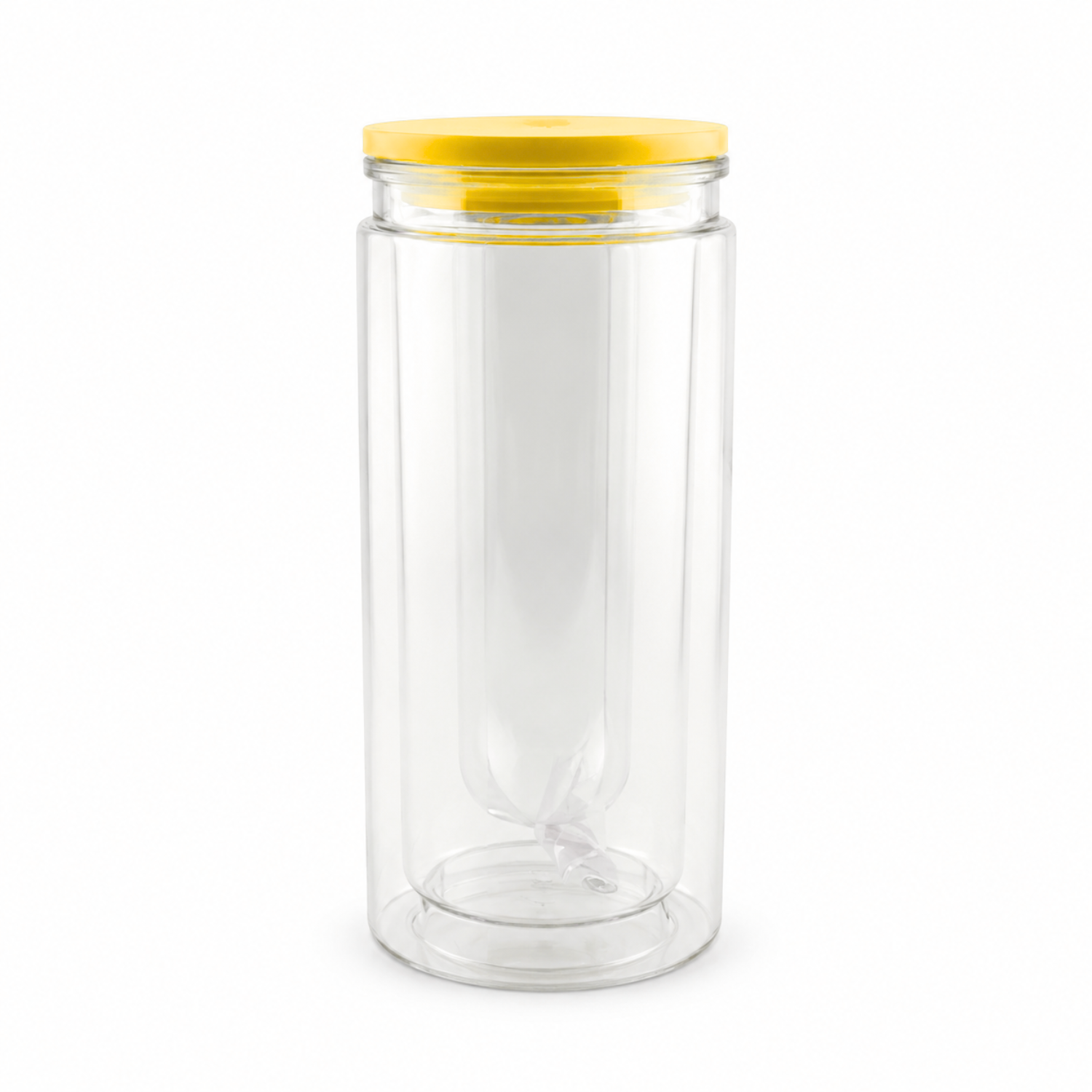 Nordic Glass-Style Cup - Yellow